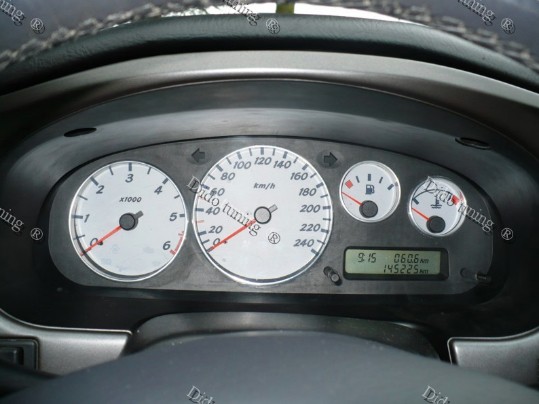 Кольца в щиток приборов Nissan Primera P11 рестайл.