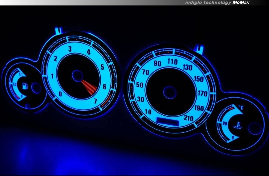 Накладки на шкали приладів Citroen Berlingo вар. 2