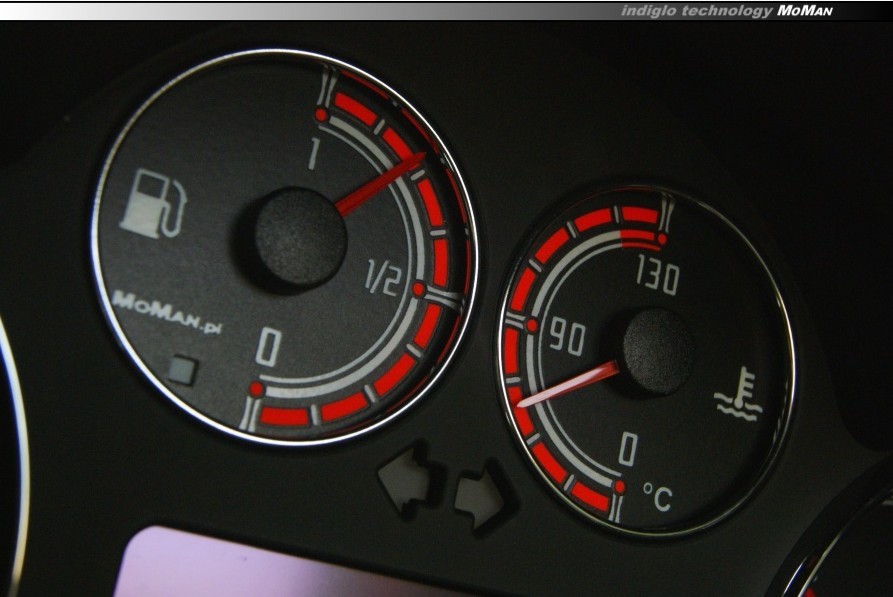 Тюнінгові шкали приладів Alfa Romeo 147, GTA, GT варіант 1