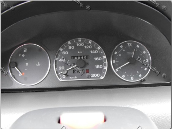 Кільця на прилади Peugeot Boxer / Citroen Jumper / Fiat Ducato (1994-2006)