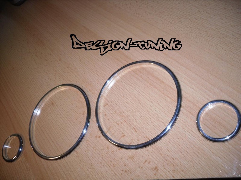 Декоративні кільця в щиток приладів Peugeot 307