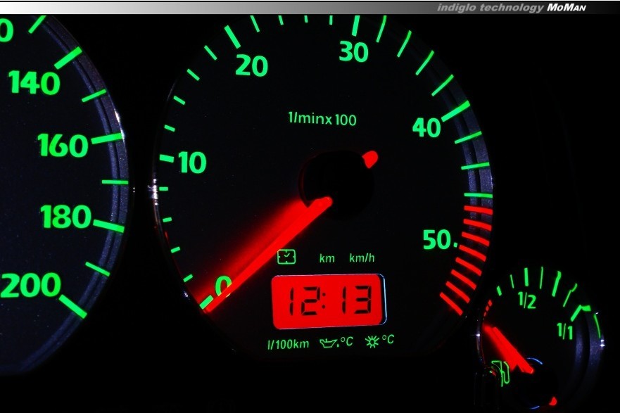 Тюнінг вставки в щиток приладів Volkswagen Golf 3, Vento, Jetta 3, Polo 6N вар. 6