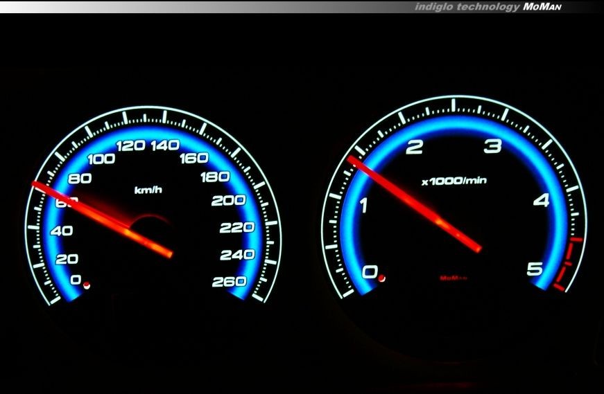 Тюнінгові накладки на шкали приладів Volvo S60 / S70 /S80 / V70 / XC70 / XC90 вар. 1