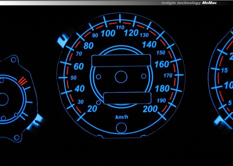 Тюнінгові вставки в приладку Skoda Felicia вер. 2