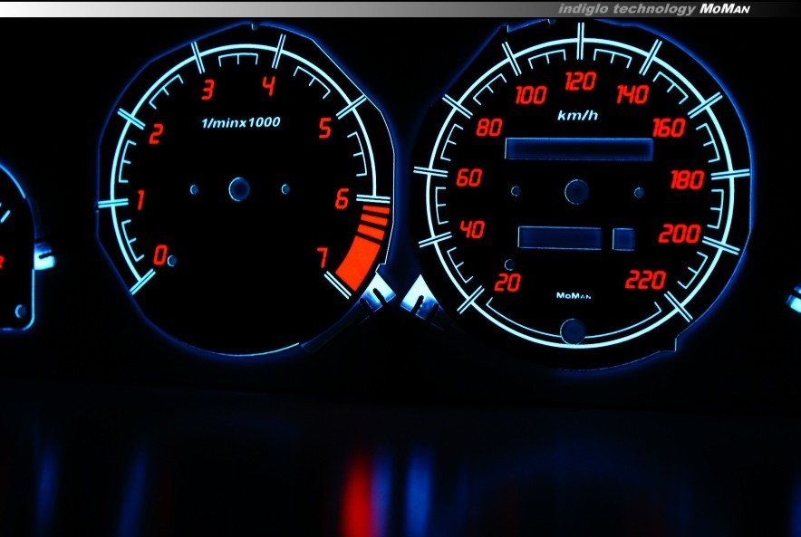 Тюнинговые накладки на панель приборов Opel Corsa B, Tigra вер. 1