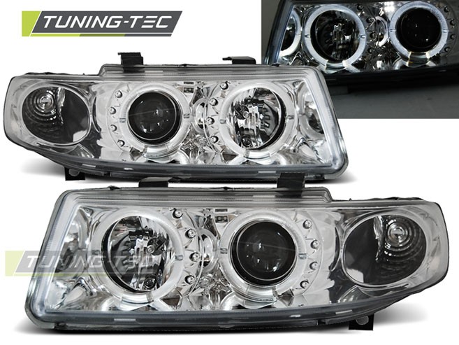 Фари передні angel eyes SEAT LEON 1, TOLEDO 2 1999-2004