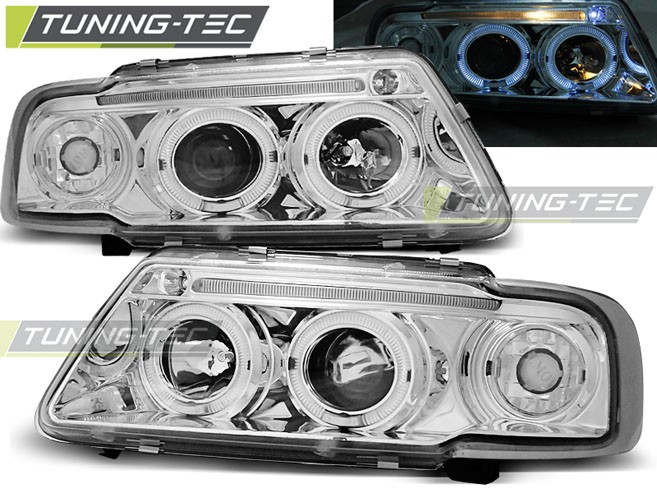 Передні тюнінг фари з кільцями AUDI A3 8L 96-00