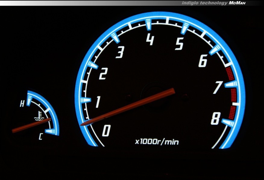 Тюнінгові накладки на шкали приладів Subaru Impreza 1992-1996