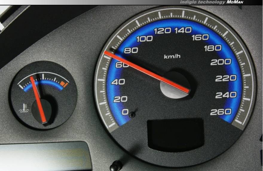 Тюнінгові накладки на шкали приладів Volvo S60 / S70 /S80 / V70 / XC70 / XC90 вар. 1