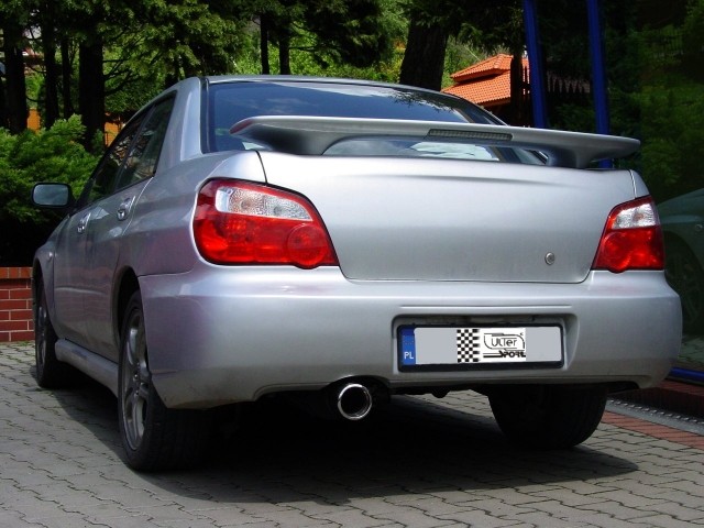 Модельний глушник Subaru Impreza WRX (126-101/16-1)