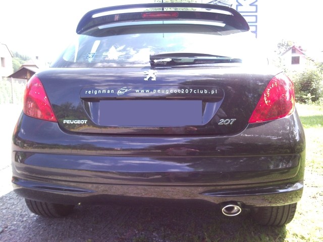 Модельний глушник Peugeot 207 1,6 HDi (121-110/10-1)