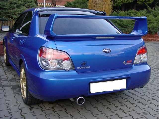 Модельний глушник Subaru Impreza WRX (126-101/16-1)