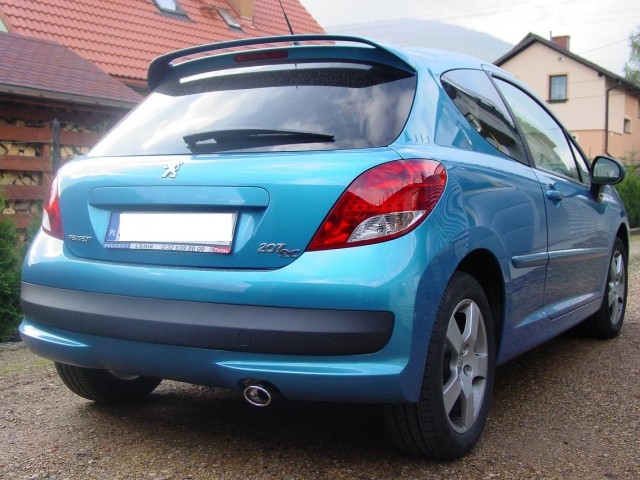 Модельный глушитель Peugeot 207 1,6 THP (121-116/10-1)