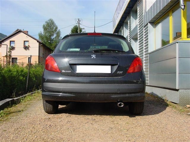 Модельний глушник Peugeot 207 (121-113/10-1)