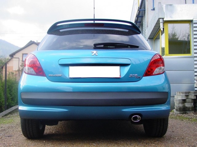 Модельный глушитель Peugeot 207 1,6 THP (121-116/10-1)