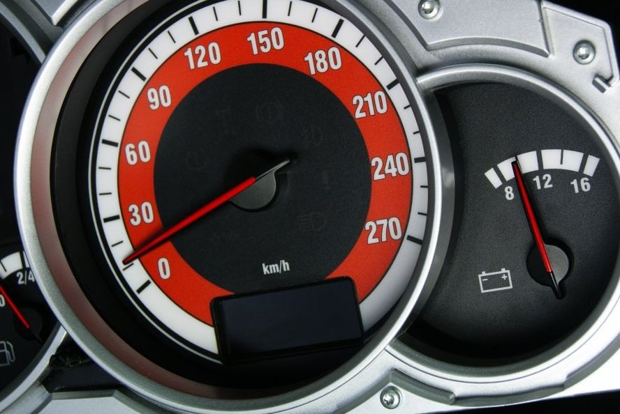 Накладки, що світяться, в щиток приладів Porsche Cayenne 2002-2010 вар. 2