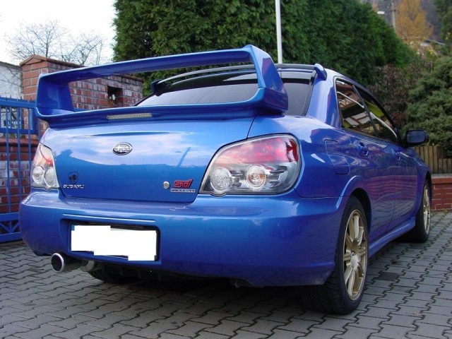 Модельний спортивний глушник Subaru Impreza WRX, STI