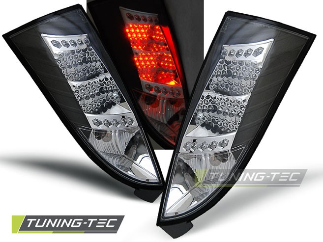 Діодні задні ліхтарі FORD FOCUS MK1 хетчбек BLACK