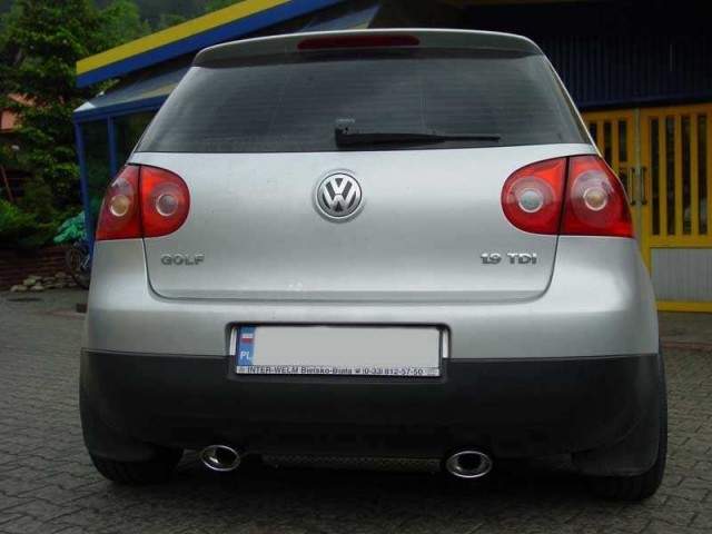 Модельний глушник Volkswagen Golf V (129-110/27)