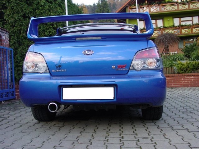 Модельний спортивний глушник Subaru Impreza WRX, STI