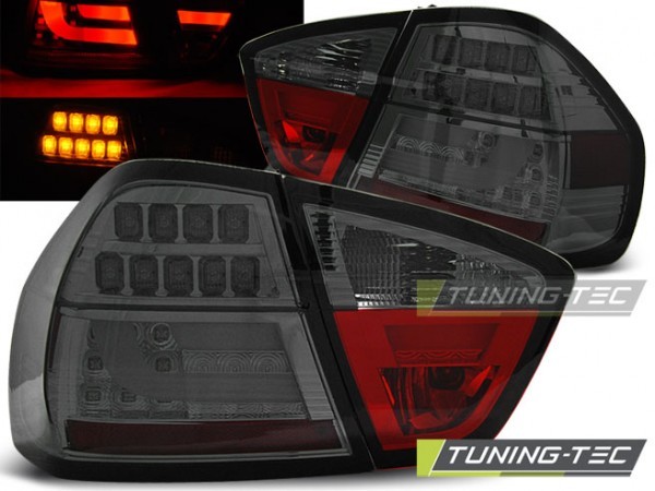 Тоновані лід ліхтарі задні BMW 3 седан E90 2005-2008