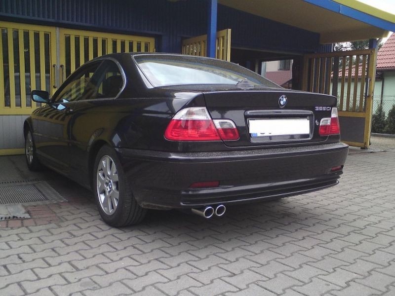 Модельний глушник Ulter BMW E46 (два входи) (102-229/70RS)