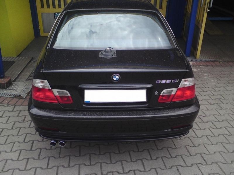 Модельний глушник Ulter BMW E46 (два входи) (102-229/70RS)