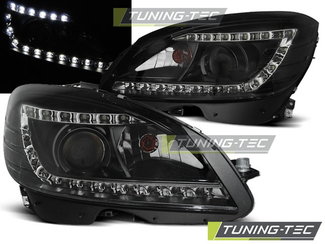 Тюнінгові фари передні MERCEDES З W204 2007-2010 під заводський ксенон