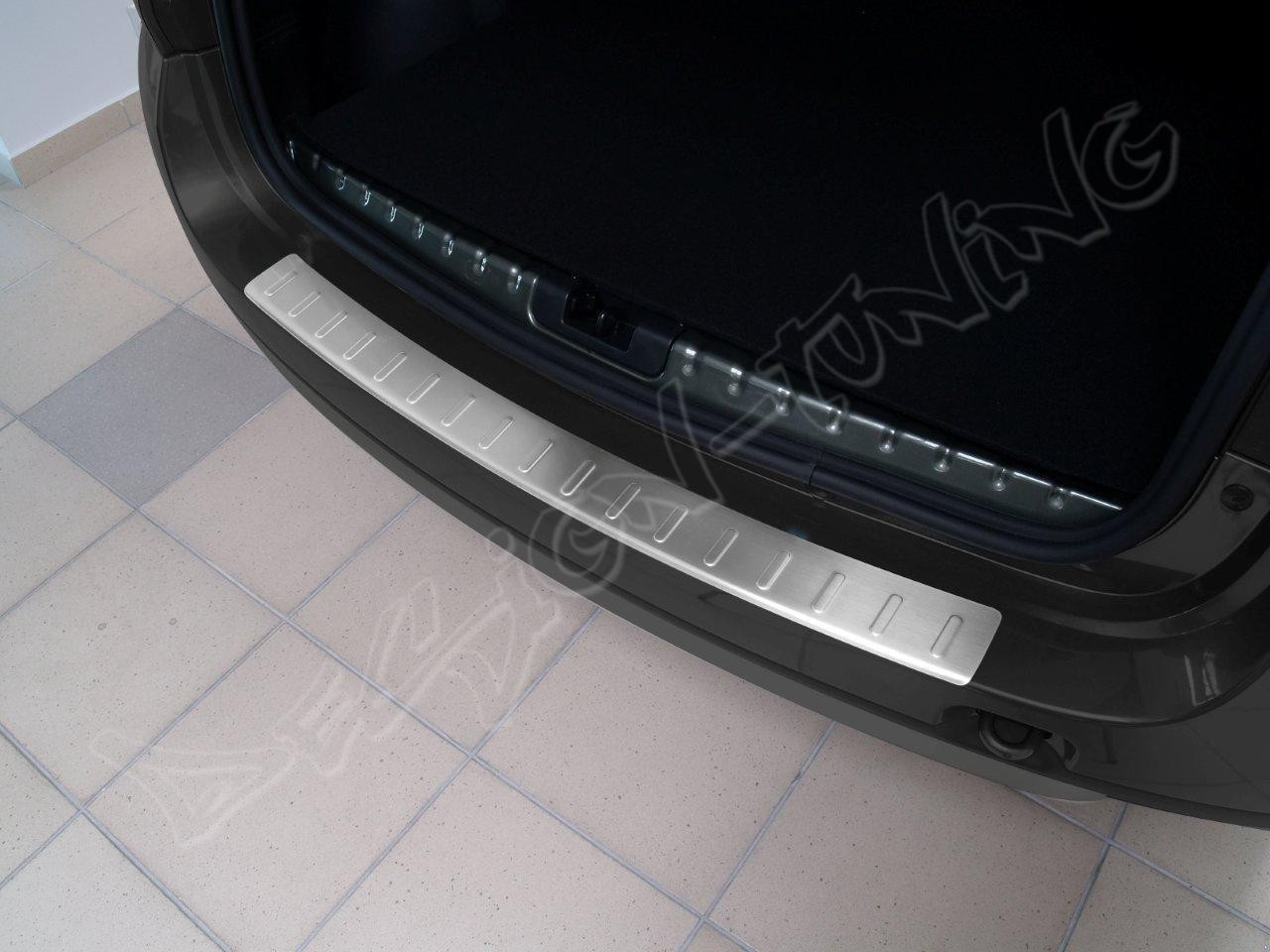 Накладка на бампер із загином Dacia Duster (2010-...)