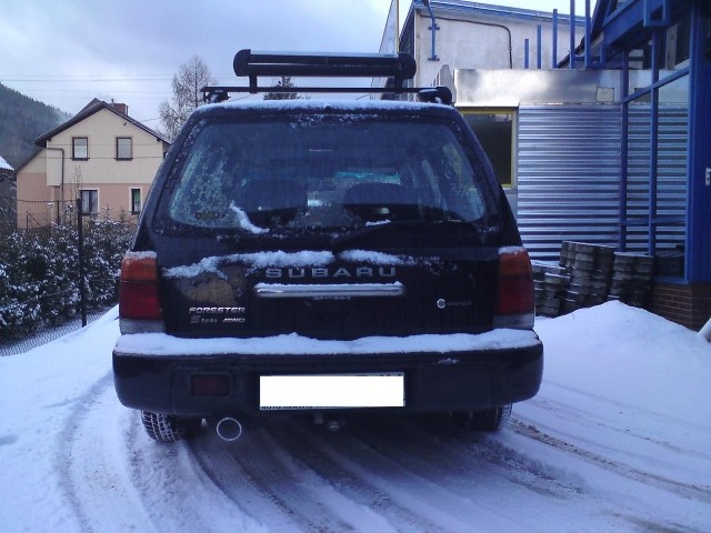 Модельний глушник Subaru Forester I, II (126-106/16-1)
