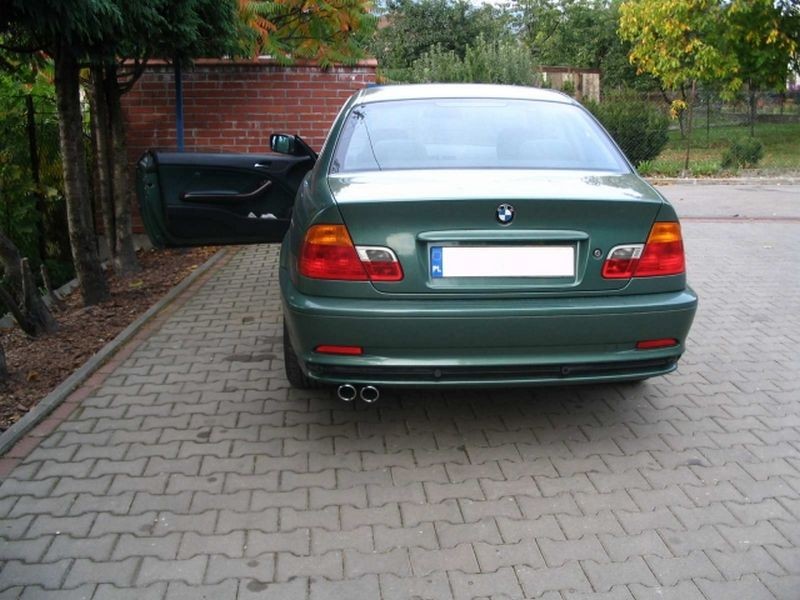 Модельний глушник Ulter BMW E46 (один вхід) (102-214/70RS)