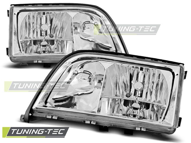 Нові передні фари MERCEDES S W140