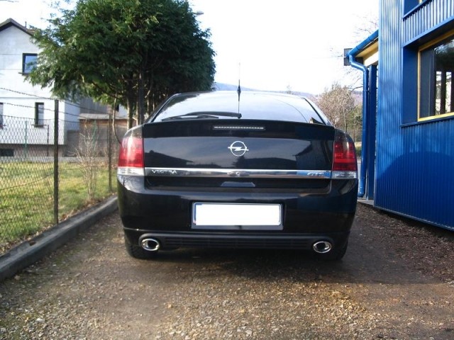 Модельний глушник Opel Vectra З GTS (120-342/27)