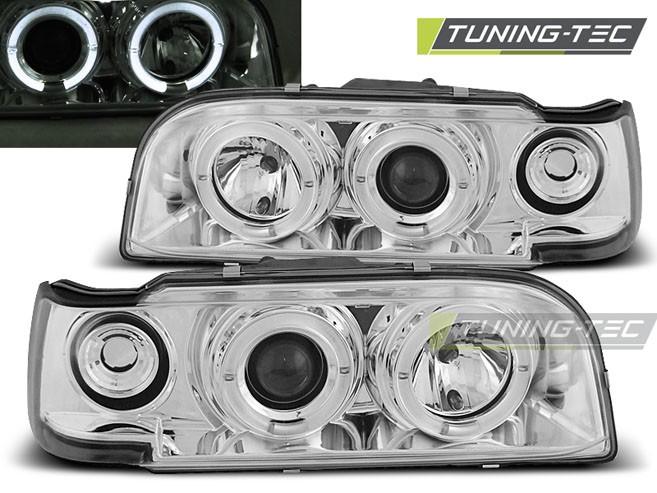 Лінзовані фари передні VOLVO 850 з ангельськими вічками