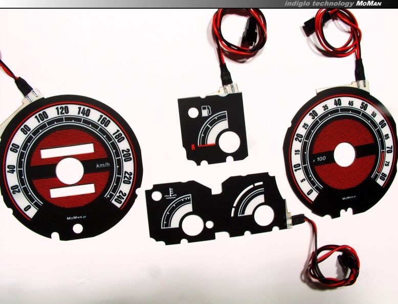 Тюнінгові накладки в щиток приладів Renault 19 вер. 2