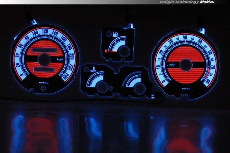 Тюнінгові накладки в щиток приладів Renault 19 вер. 2