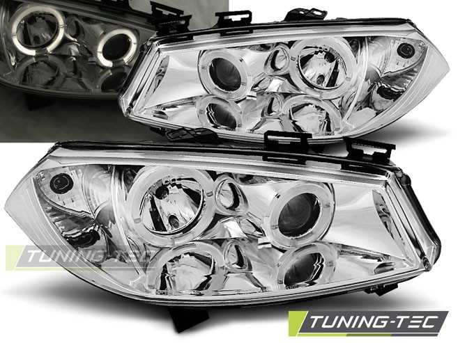 Передні фари тюнінг RENAULT MEGANE II ANGEL EYES