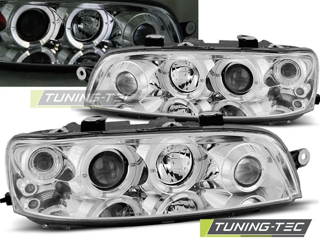 Передні тюнінгові фари з лінзами FIAT PUNTO II