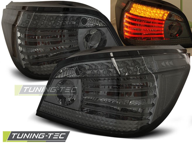 Тоновані led ліхтарі BMW 5 sedan E60 дорестайл