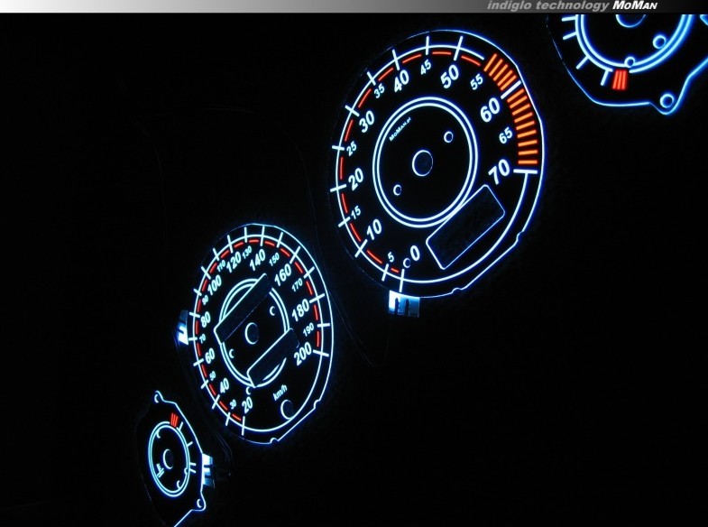 Тюнінгові вставки в приладку Skoda Felicia вер. 2