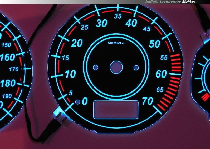 Тюнінгові вставки в приладку Skoda Felicia вер. 2