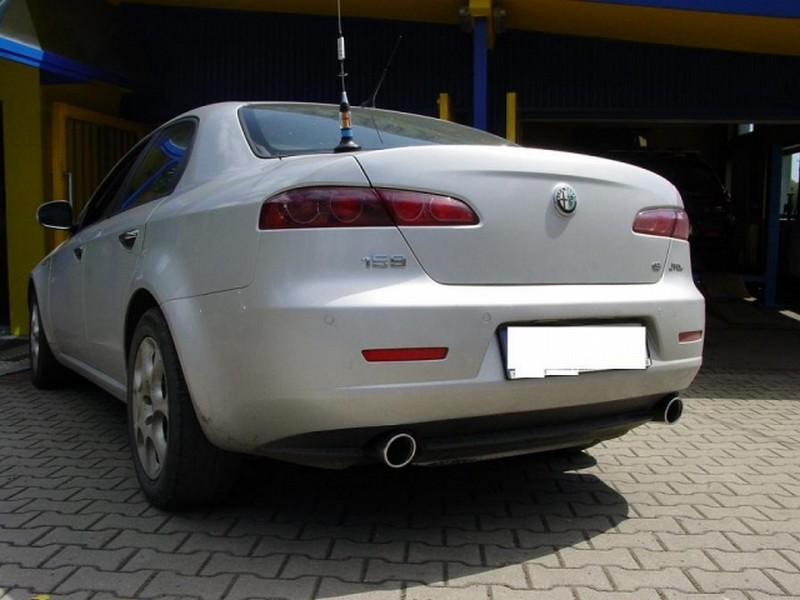 Модельний глушник Alfa Romeo 159