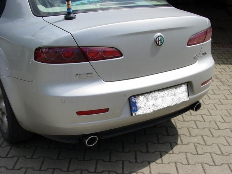 Модельний глушник Alfa Romeo 159