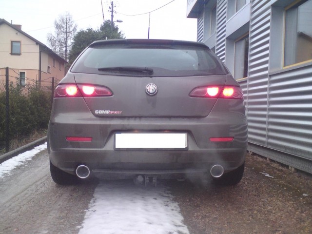 Модельний глушник Alfa Romeo 159