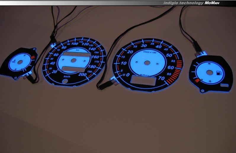 Тюнінгові накладки в щиток приладів Skoda Felicia вер. 1