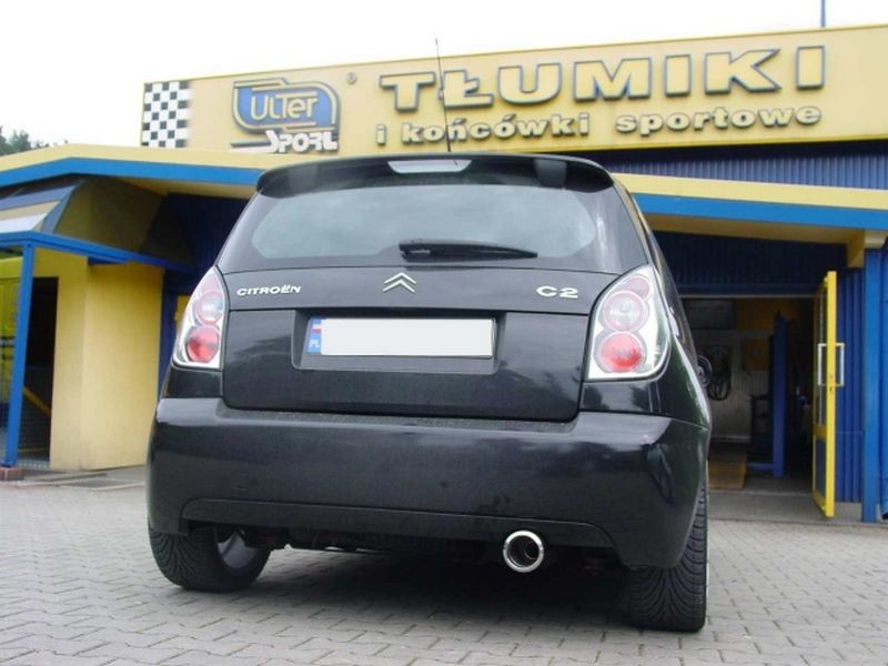 Модельний глушник Ulter Citroen C2 VTS/VTR (104-107/07-2)