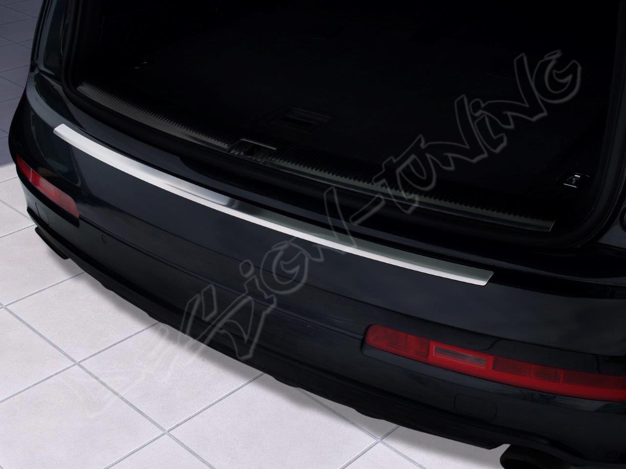 Накладка на бампер із загином AUDI Q7 (2006-2009)