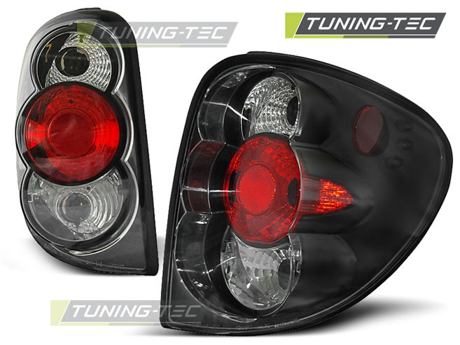 Чорні задні ліхтарі Chrysler Voyager, Dodge Caravan