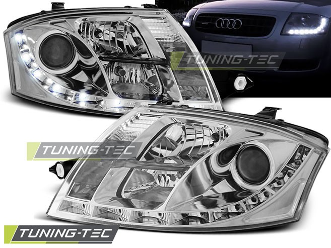 Фари передні тюнінг AUDI TT 8N з діодним рядком
