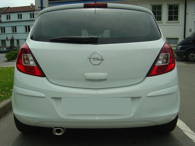 Модельний глушник Opel Corsa D (120-126/28)